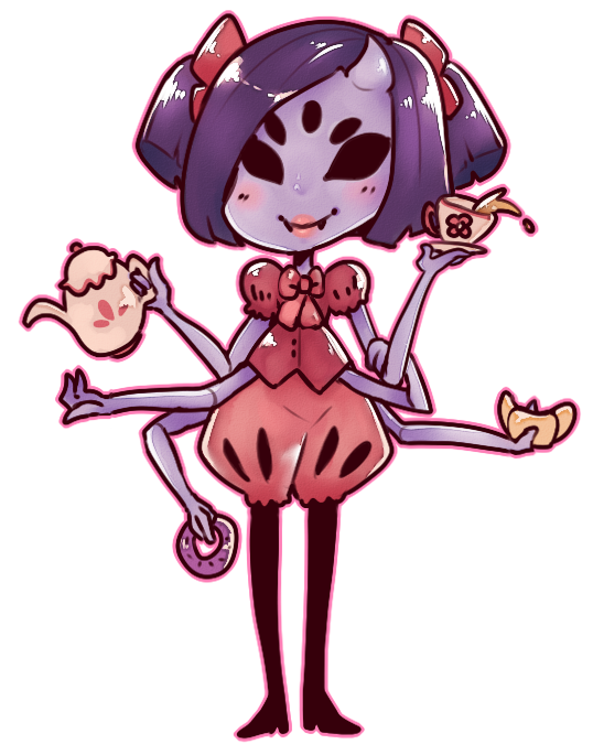 Undertale Muffet by PaperCactus on DeviantArt