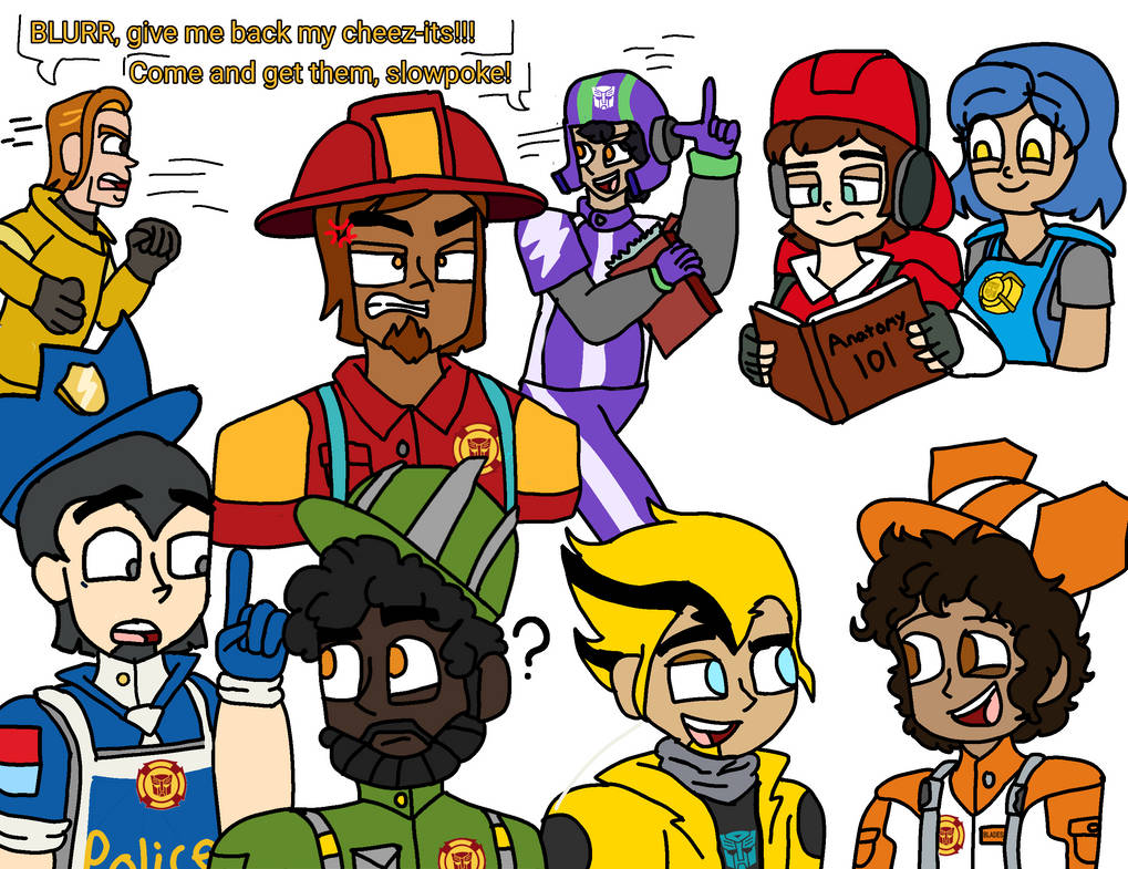 TF Rescue bots/RBA Humanized by Flowerhays4406 on DeviantArt