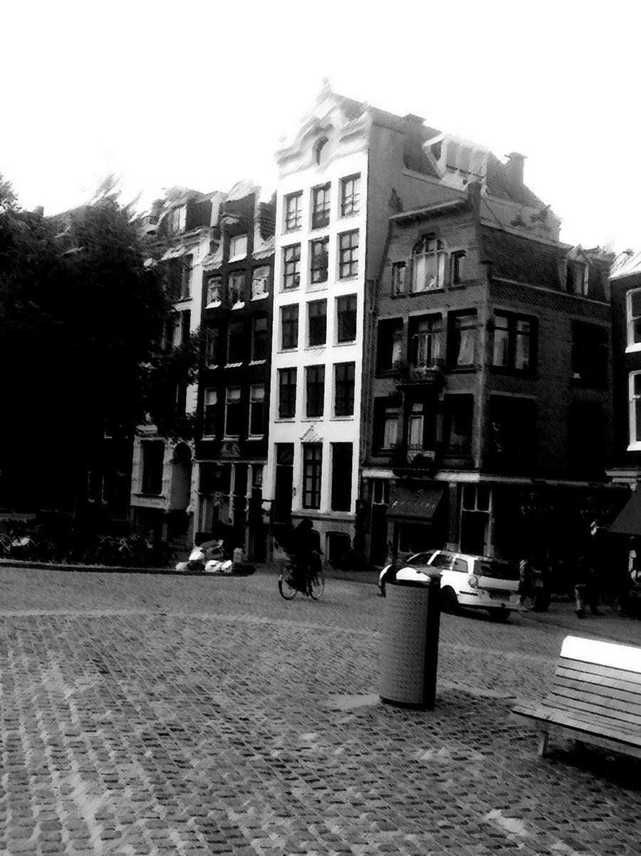 Amsterdam in black and white