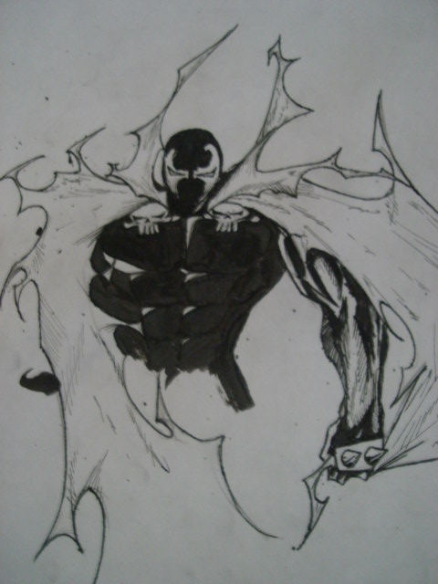 Spawn... tinta china