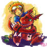 Takato and Guilmon(painterly)