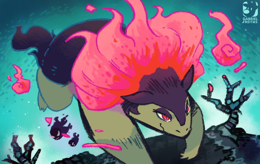 Hisuian Typhlosion By GaFreitasArt On DeviantArt hisuian-typhlosion-by-gafreitasart-on-deviantart