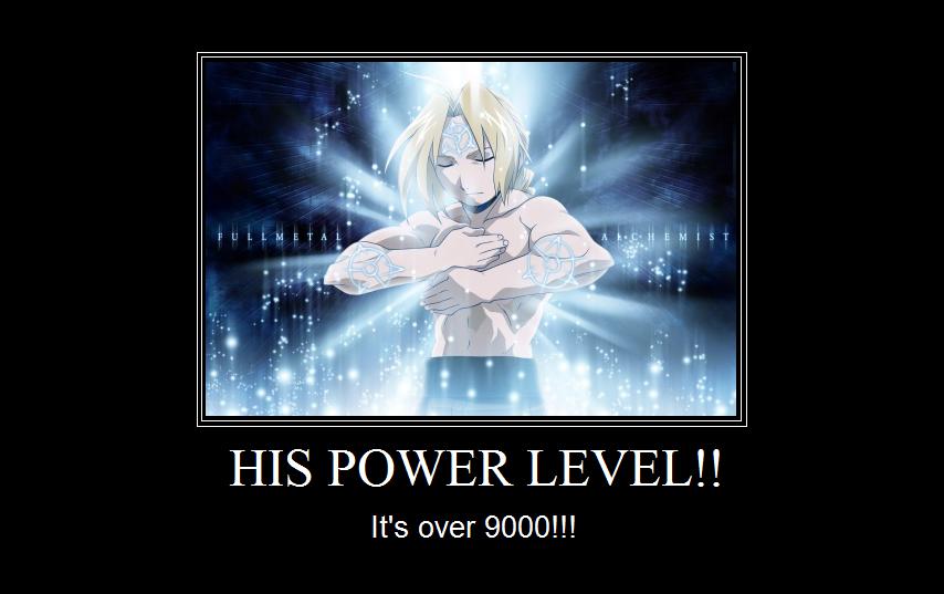 HIS POWER LEVEL