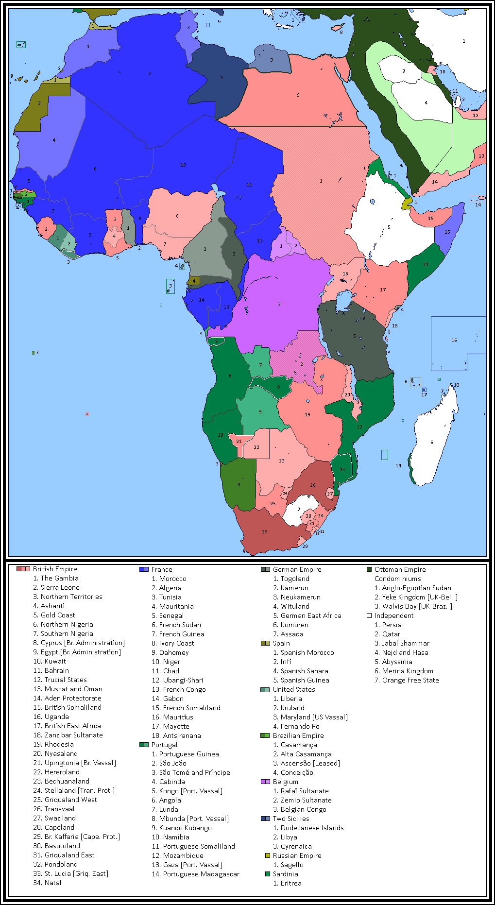 Colonial Africa 1914 Ler By Dsfisher On Deviantart