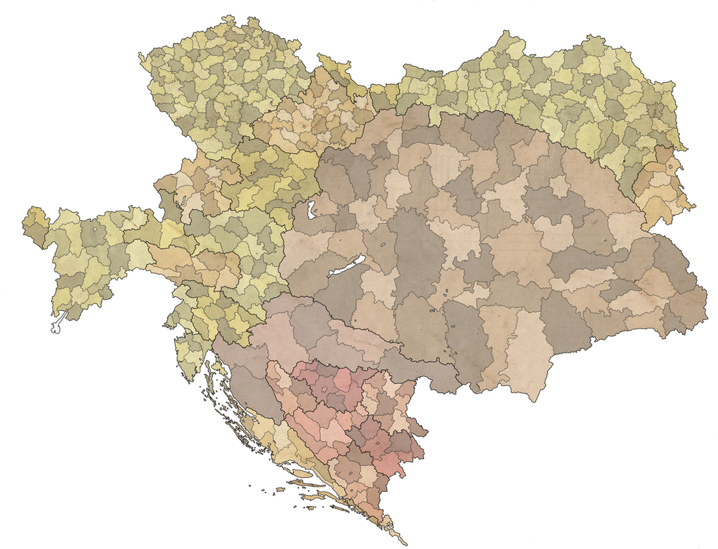Map Of Austria Hungary In 1914 Maps Of The World
