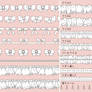 ribbon and frill brush(16pattern)