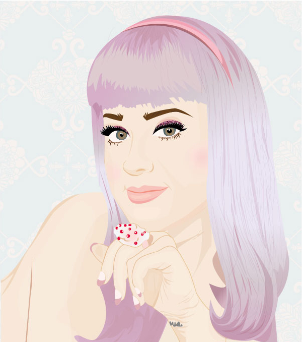 Katy Perry Vector