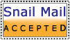 Free: Snail Mail Accepted Stamp by NekoHue