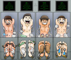 Commission: Ticklish Test Subjects