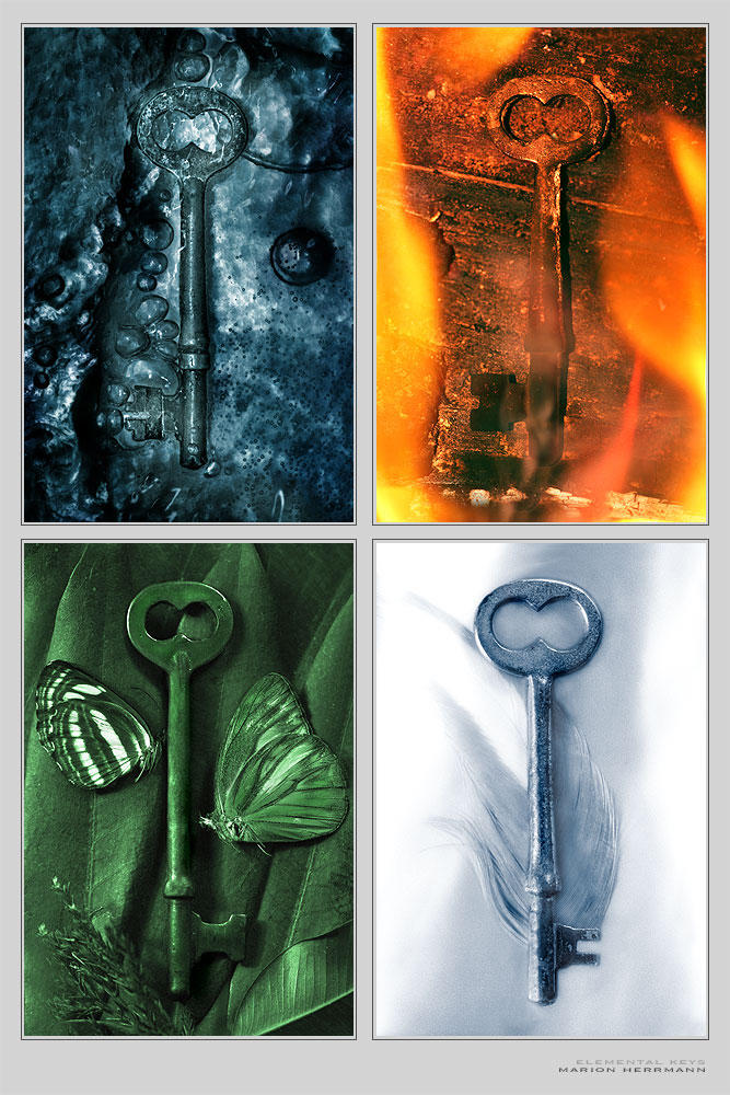 Elemental Keys - Print by nighty on DeviantArt