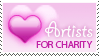 Artists for Charity Stamp by nighty