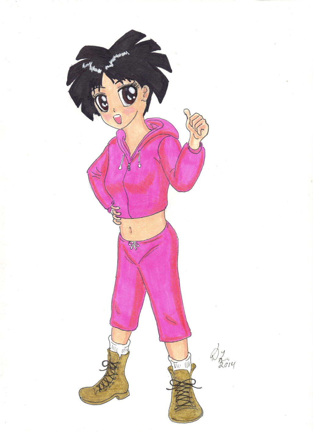 Amy Wong Anime Style.