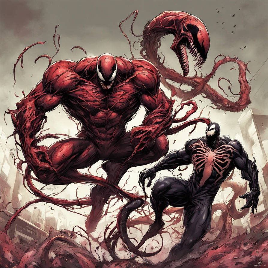 Carnum Venom and Carnage by banhammer12 on DeviantArt