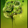 Green element - Rainbow series