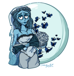 Inktober drawing of Emily