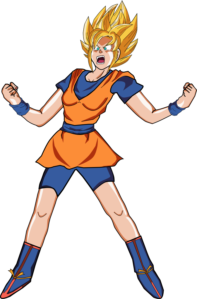 Goku Mujer Ssj by Goku1302 on DeviantArt