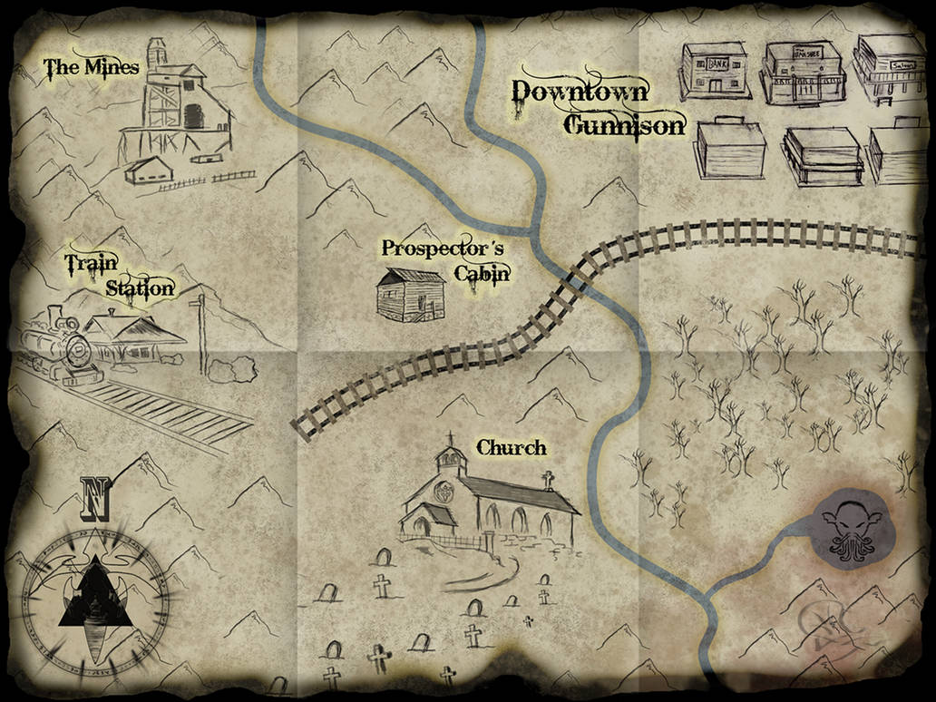Western Map Layout Western Map by Shelhamer on DeviantArt
