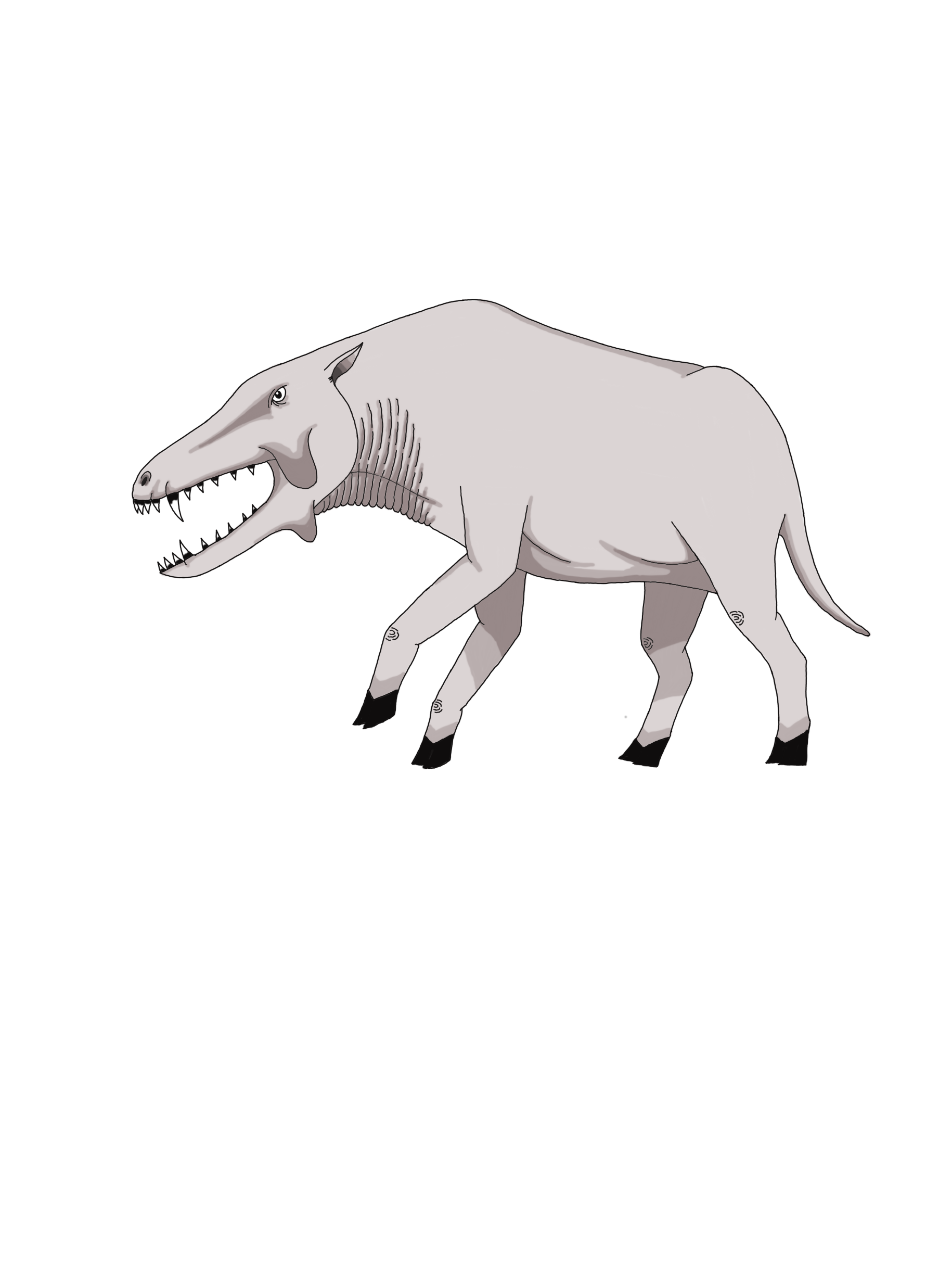 Daeodon by Prehistoric07 on DeviantArt