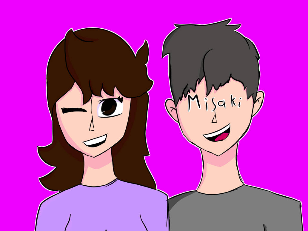 Jaiden and Senpai/Weaboo Misaki by MrCaterson on DeviantArt