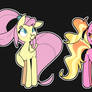 Fluttershy And Luster Dawn