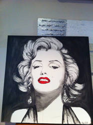 Marilyn Monroe Red Lips