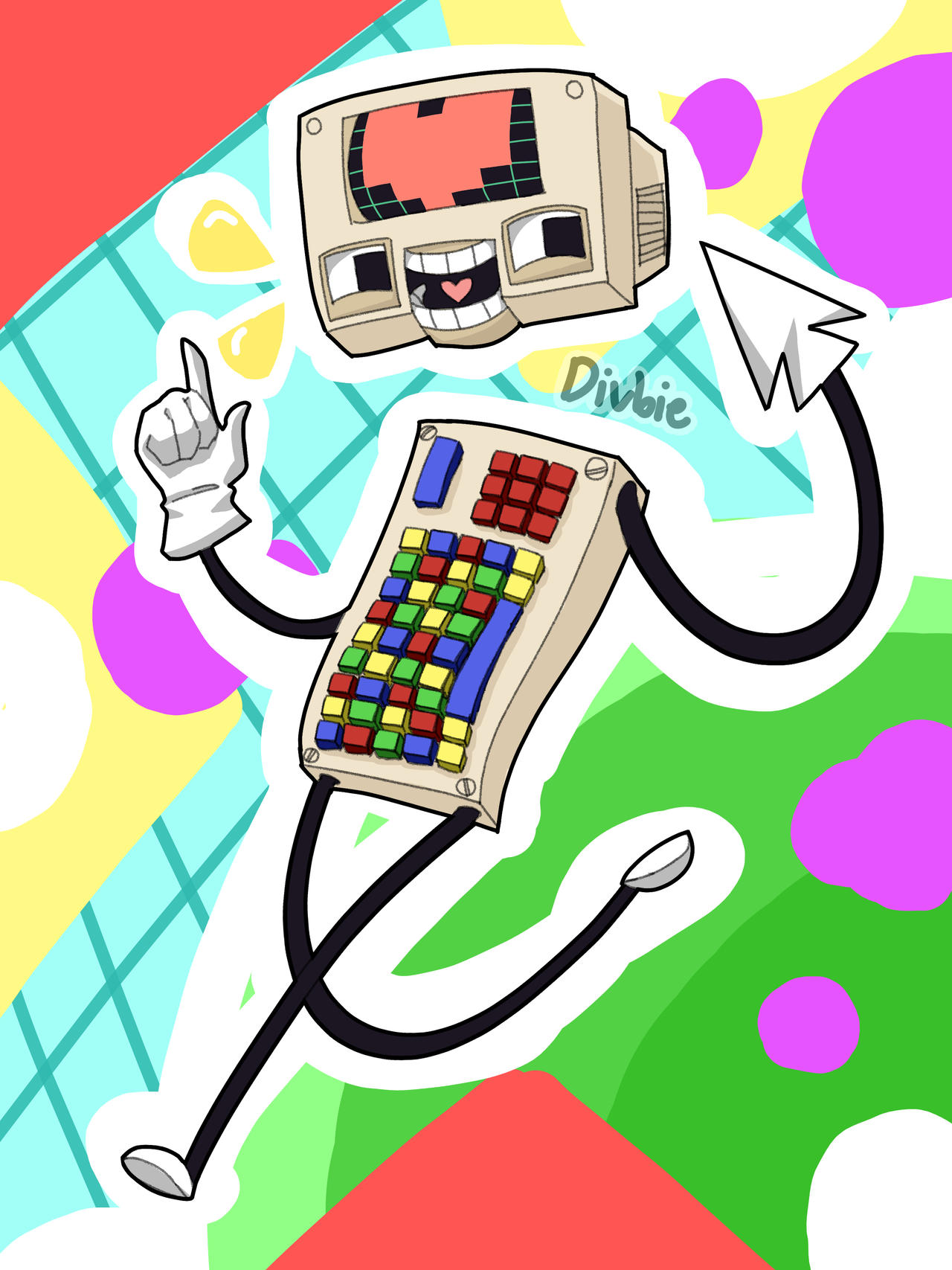 Colin The Compuer DHMIS by Divbiewashere on DeviantArt