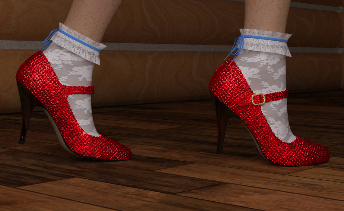 Ruby Slippers Desktop Ruby Slippers (Reality Version) by AmethystPendant on DeviantArt