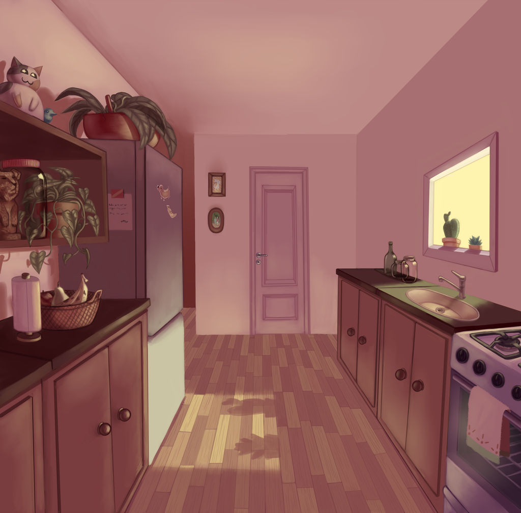 Morning in the kitchen by Chocolatebunny1 on DeviantArt