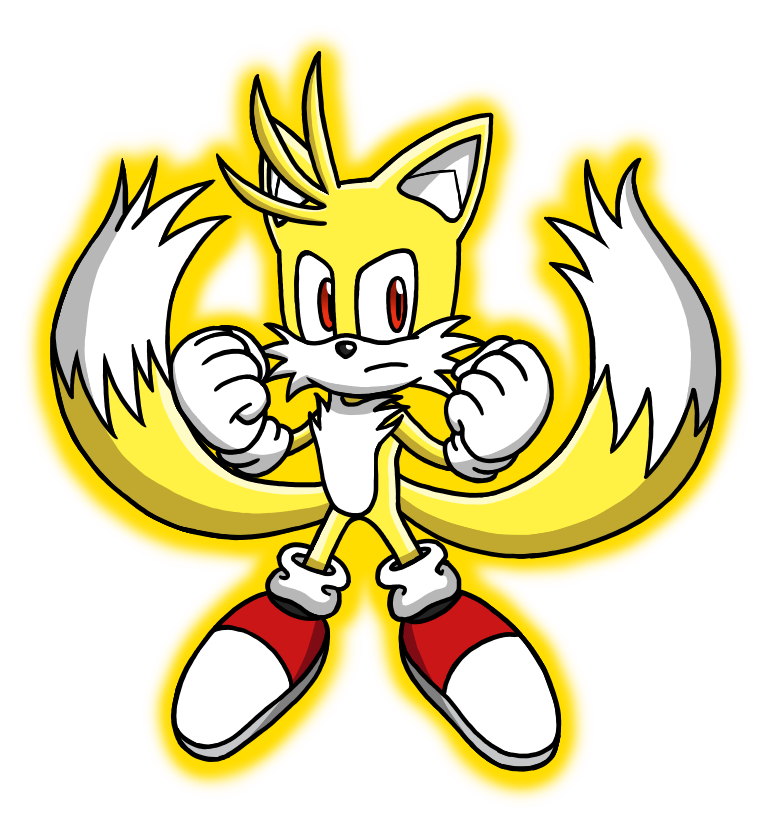 Super Tails transparent background PNG cliparts free download