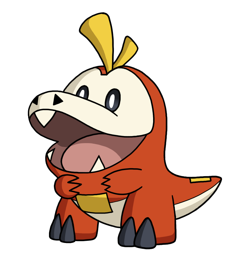 Fuecoco by LucasTheGoth on DeviantArt