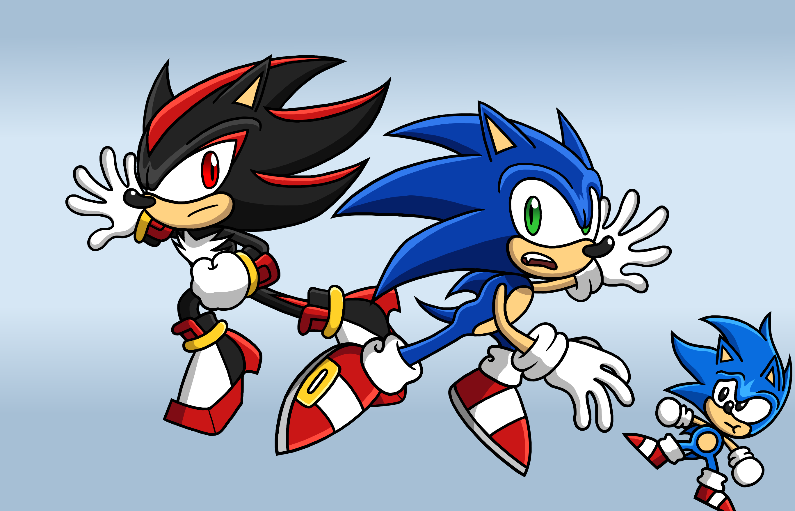 Sonic X Shadow Generations by LucasTheGoth on DeviantArt