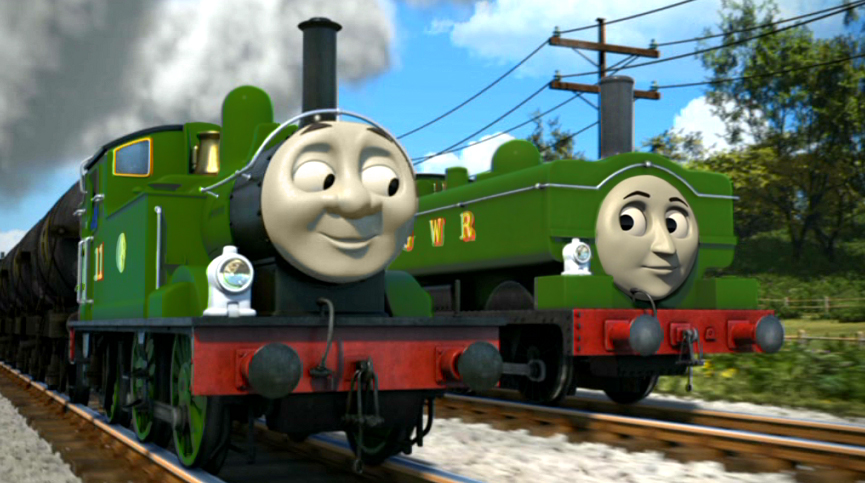 Gwr Rws Characters GWR green Duck and Oliver by The-ARC-Minister on DeviantArt