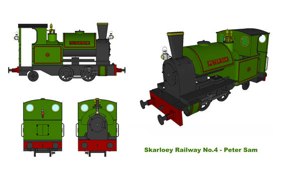 Skarloey Railway No.4 - Peter Sam