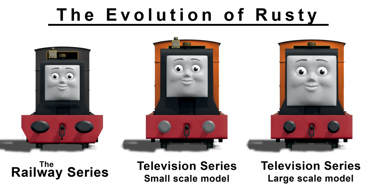 The Evolution of Rusty by The-ARC-Minister on DeviantArt