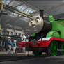 Number 6 Green Tank Engine