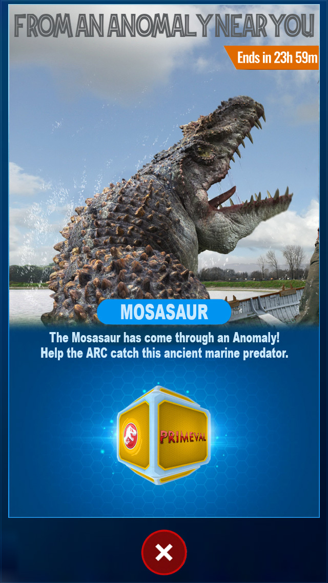 Primeval - Jurassic World Alive - Mosasaur by The-ARC-Minister on DeviantArt