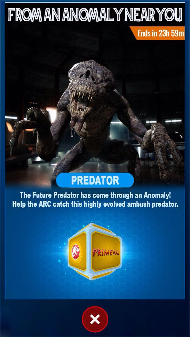 Primevil Predator Primeval/Jurassic World Alive - Future Predator by The-ARC-Minister on ...