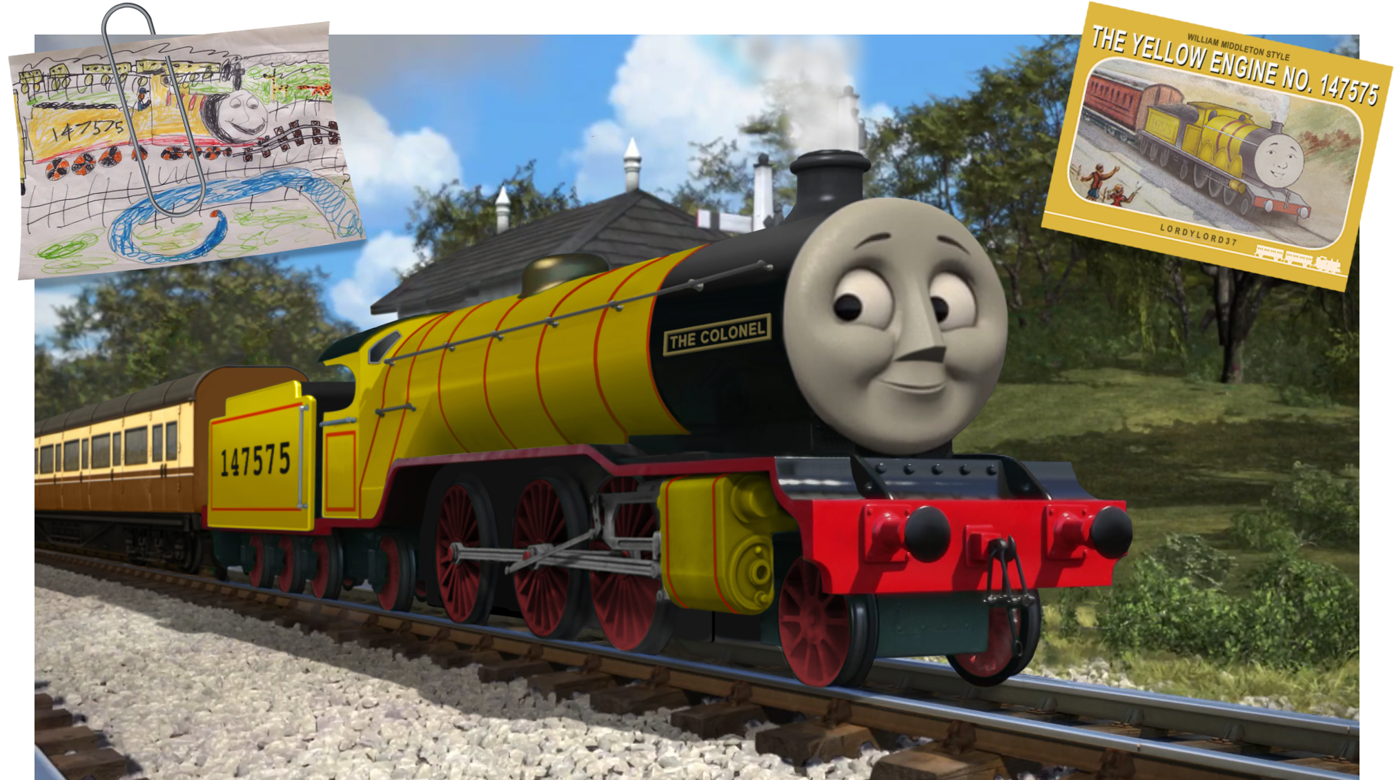 Thomas and friends yellow engine hotsell