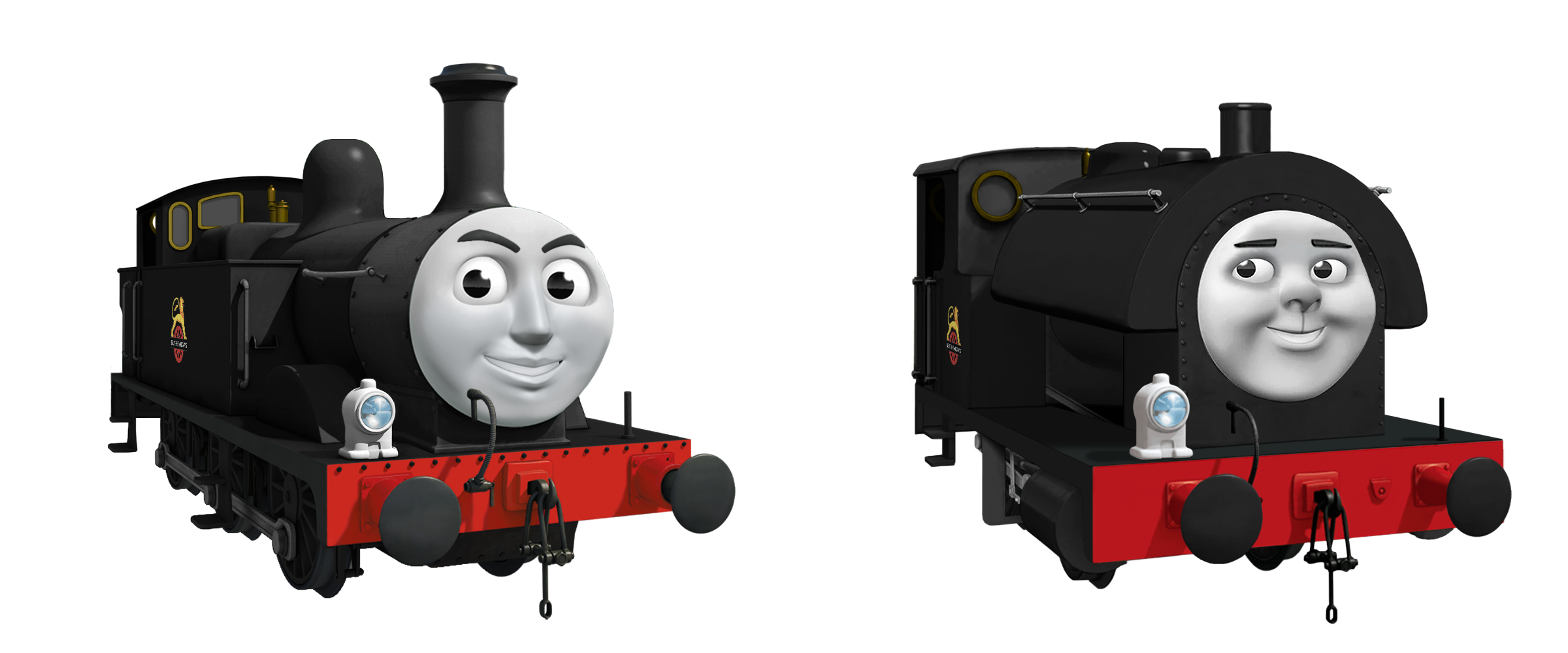 CGI Jinty and Pug by The-ARC-Minister on DeviantArt