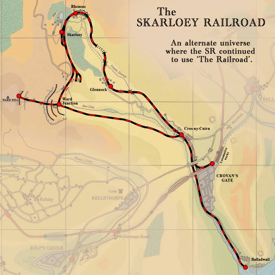 AU Skarloey Railroad by The-ARC-Minister on DeviantArt