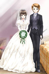 Okashina Futari / Bride and Groom