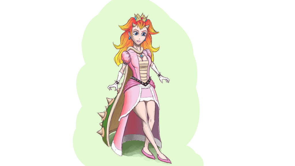 PeachBowser - Peach and Bowser's daughter