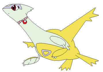 my new OC female latias