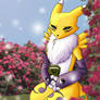 Renamon with Roses