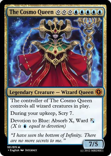 MTG FanCard - The Cosmo Queen by MRDRK1 on DeviantArt MTG FanCard - The Cosmo Queen by MRDRK1 on DeviantArt