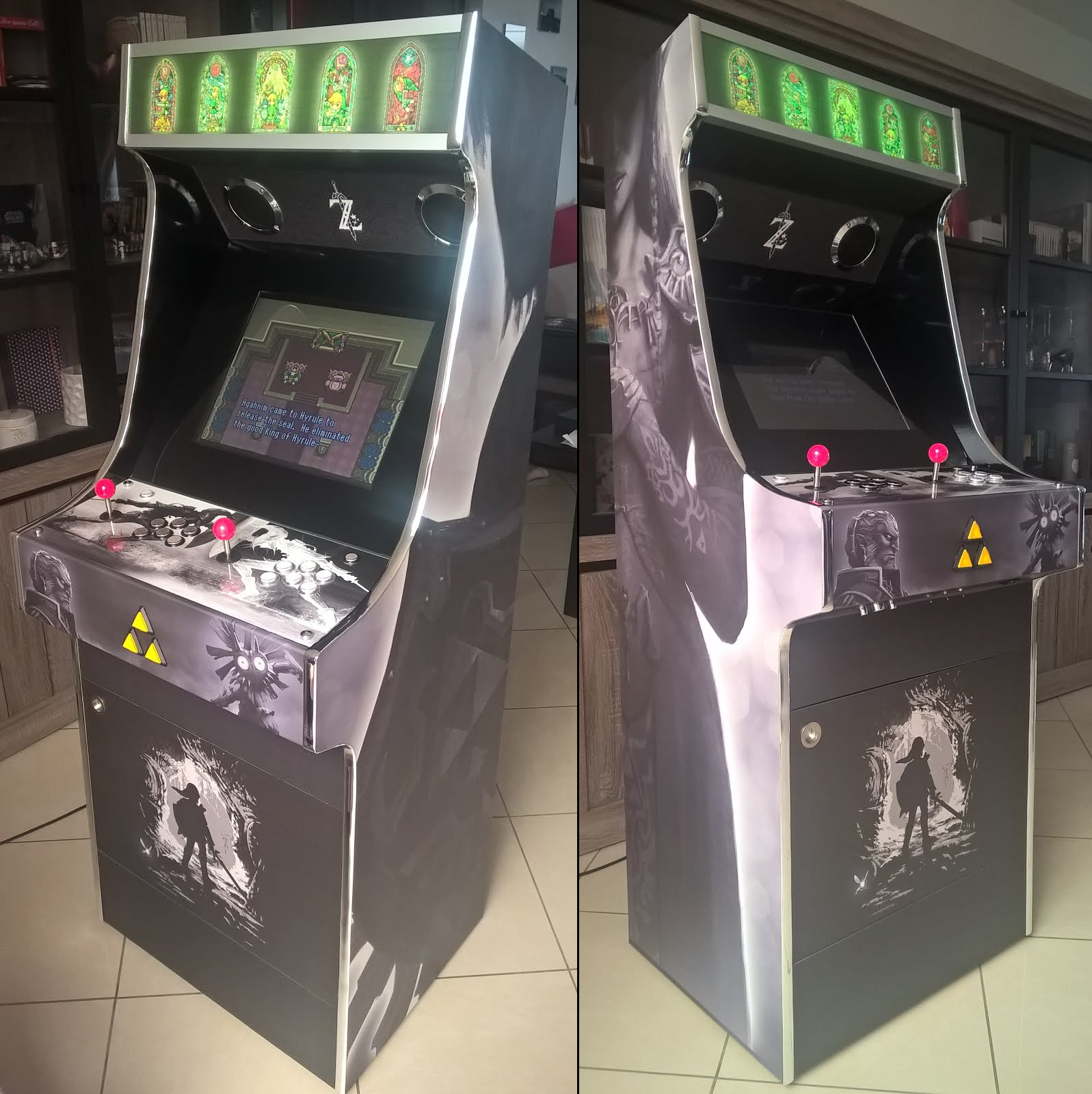 Zelda Arcade cabinet