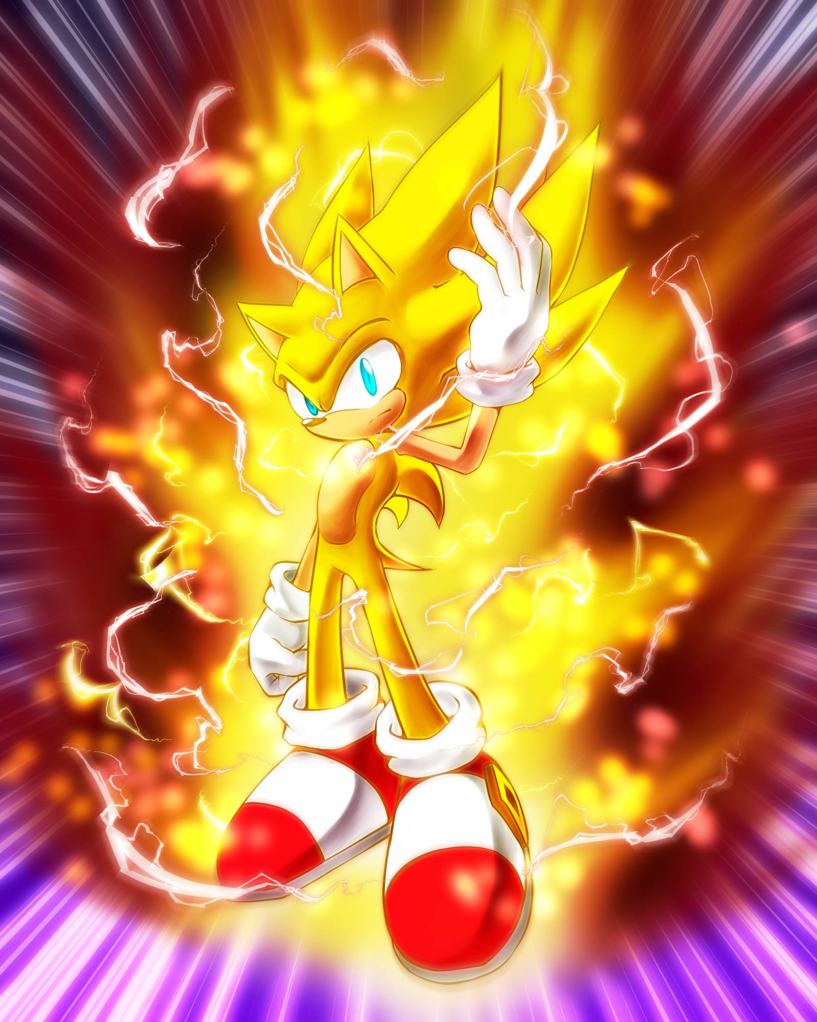 Super Sonic 2!! by Estluna on DeviantArt