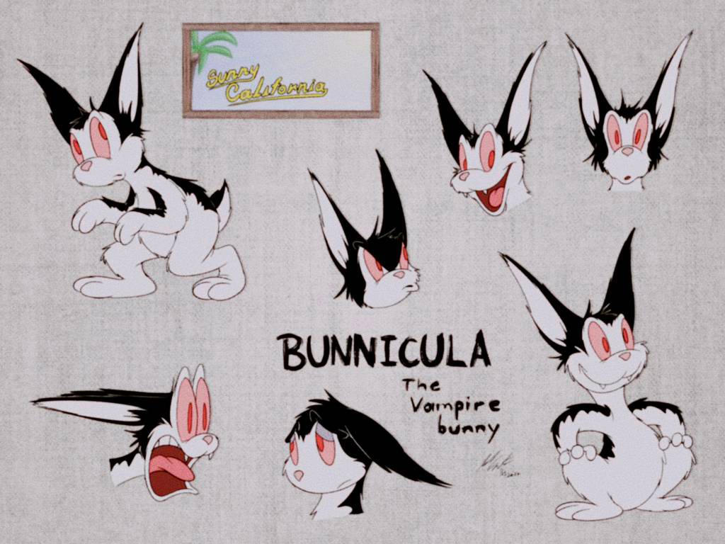 Bunnicula the Vampire bunny by BrandonsToon on DeviantArt