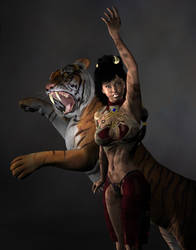 Jasmine and Tiger