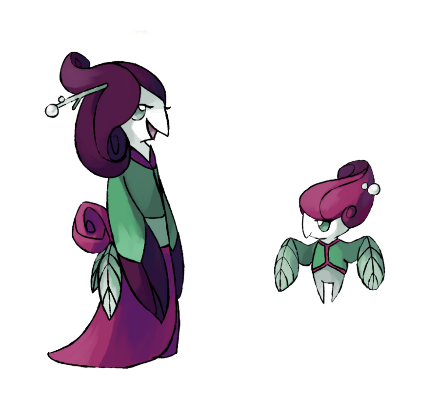 Flower fakemon by Kipine on DeviantArt